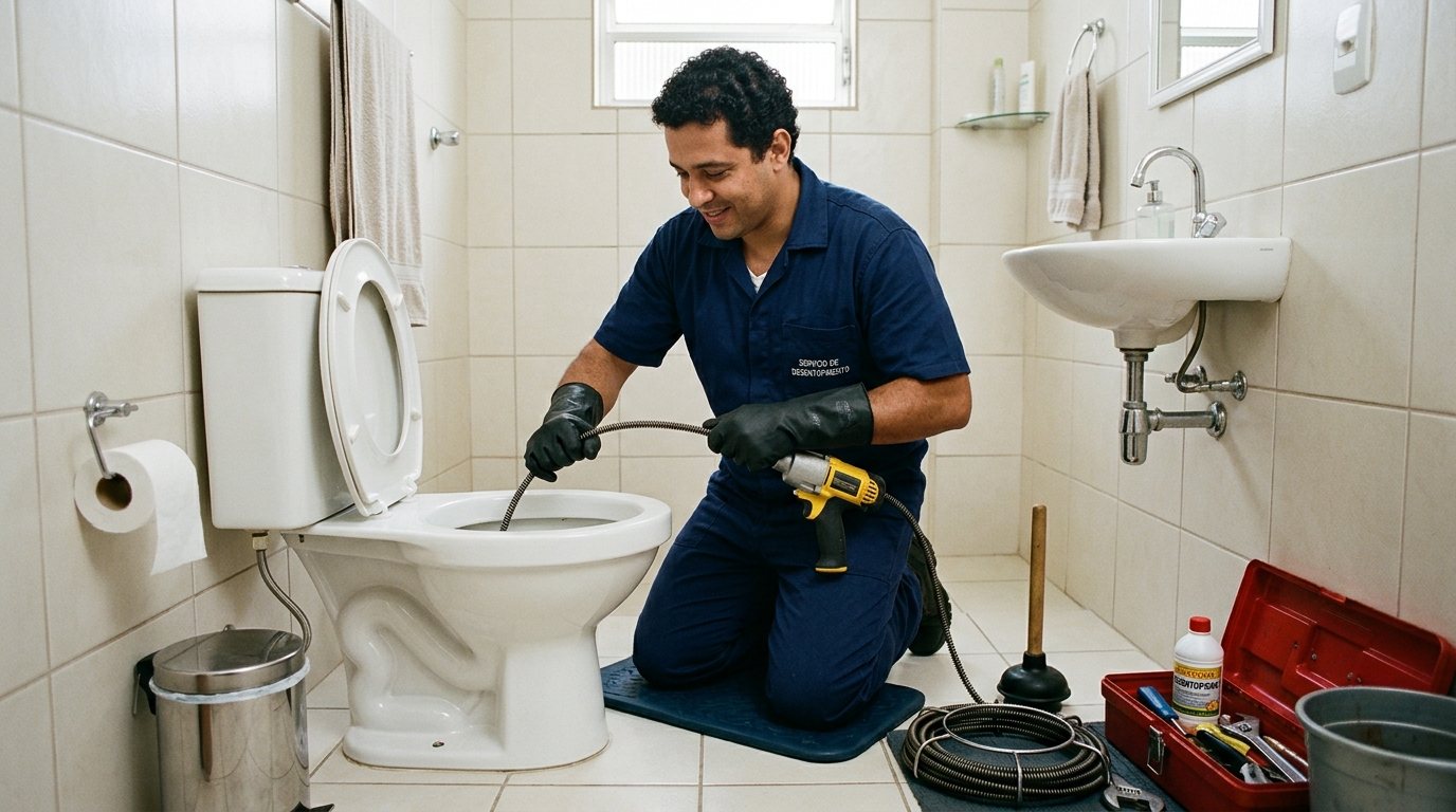 Atendimento em Vaso Sanitário em Piracicaba‑SP